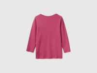 Slim fit t-shirt with boat neck - ucb_image_BS