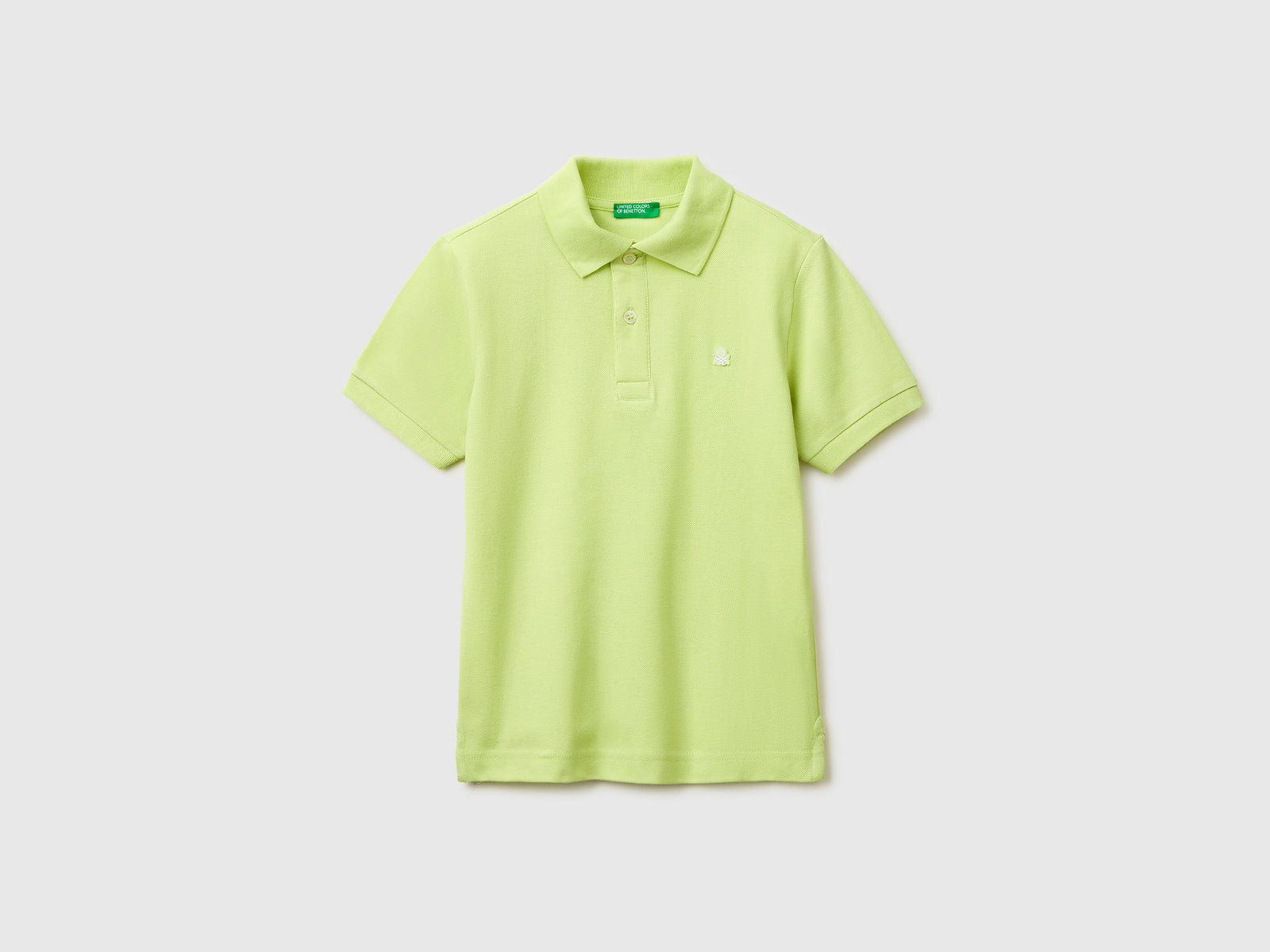 Slim fit polo in pure cotton - ucb_image_FS