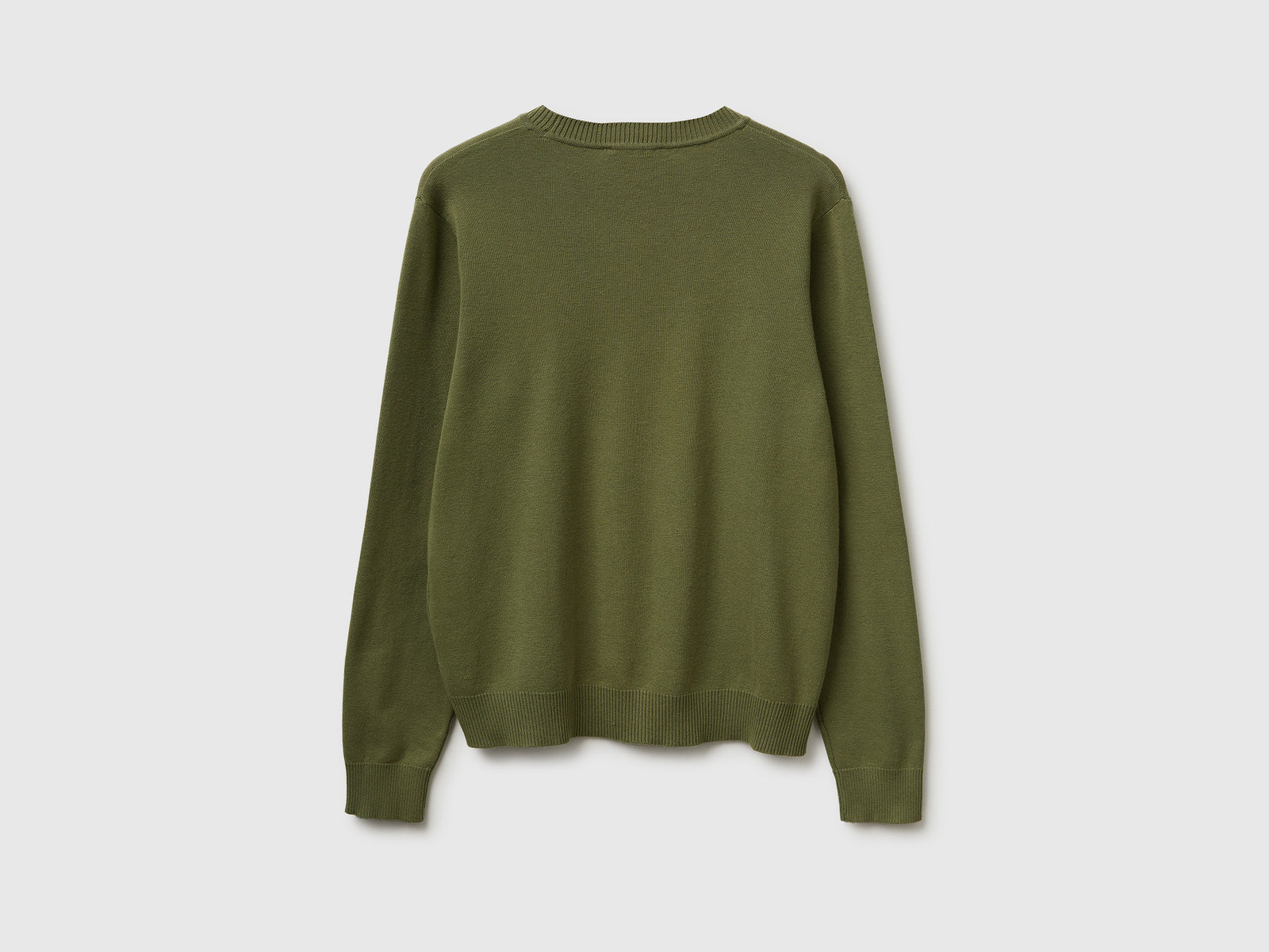 Camisola verde-oliva em algodão tricot - ucb_image_BS