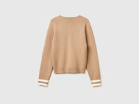 Boxy fit V-neck sweater - ucb_image_BS