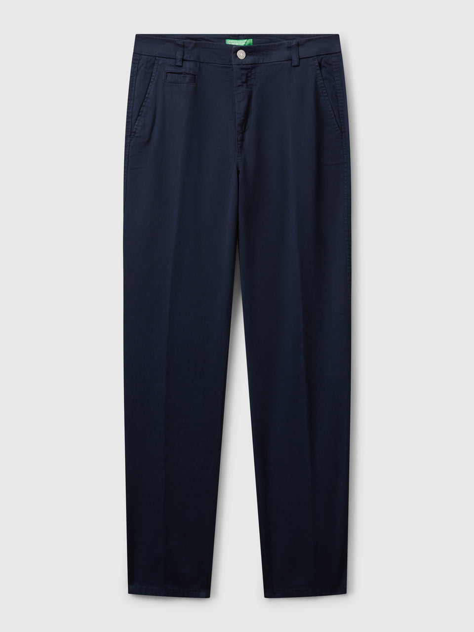 Chinos slim fit em algodão azul-escuro - ucb_image_FS