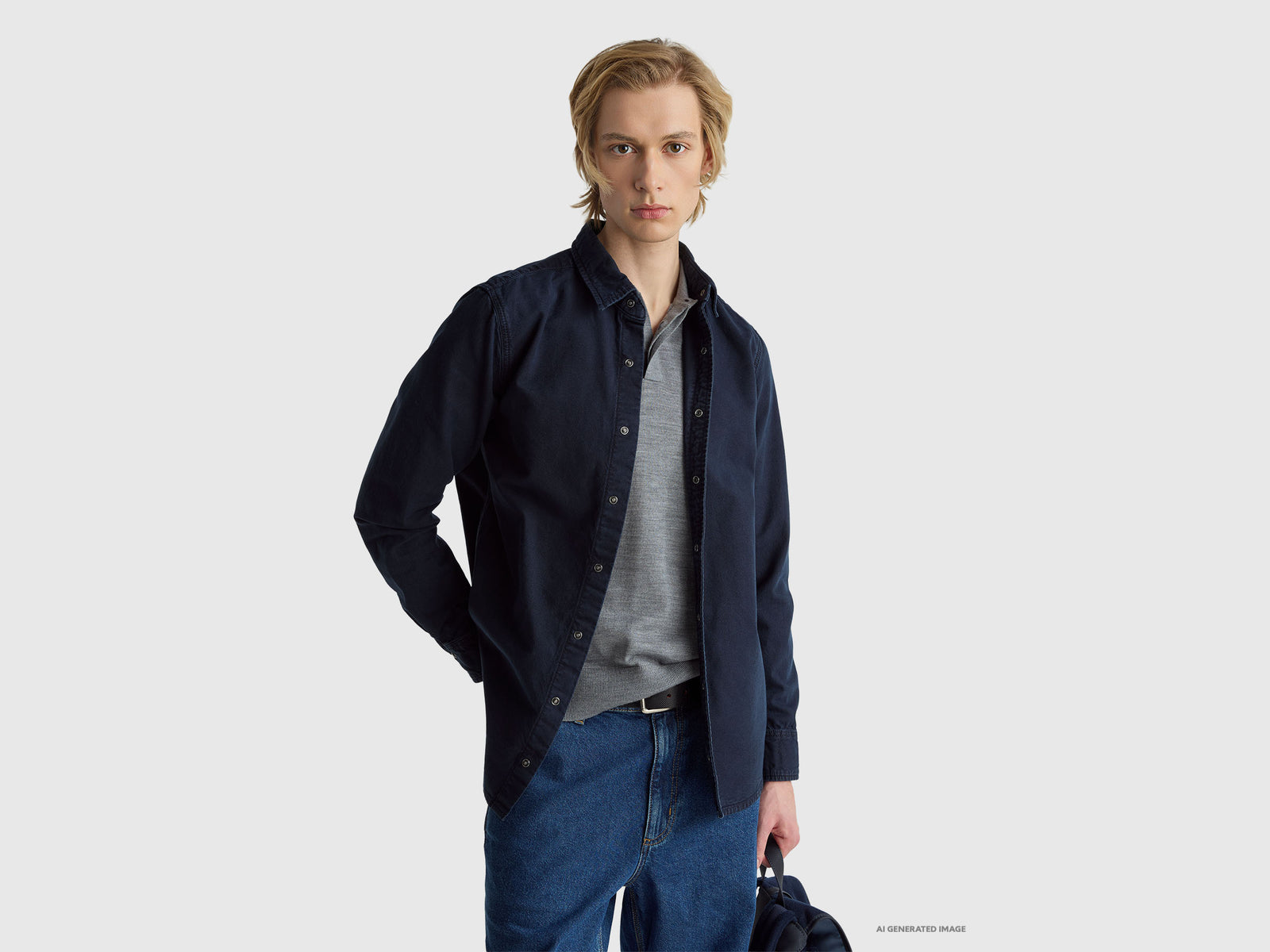 Camisa slim fit 100% algodão - ucb_image_F