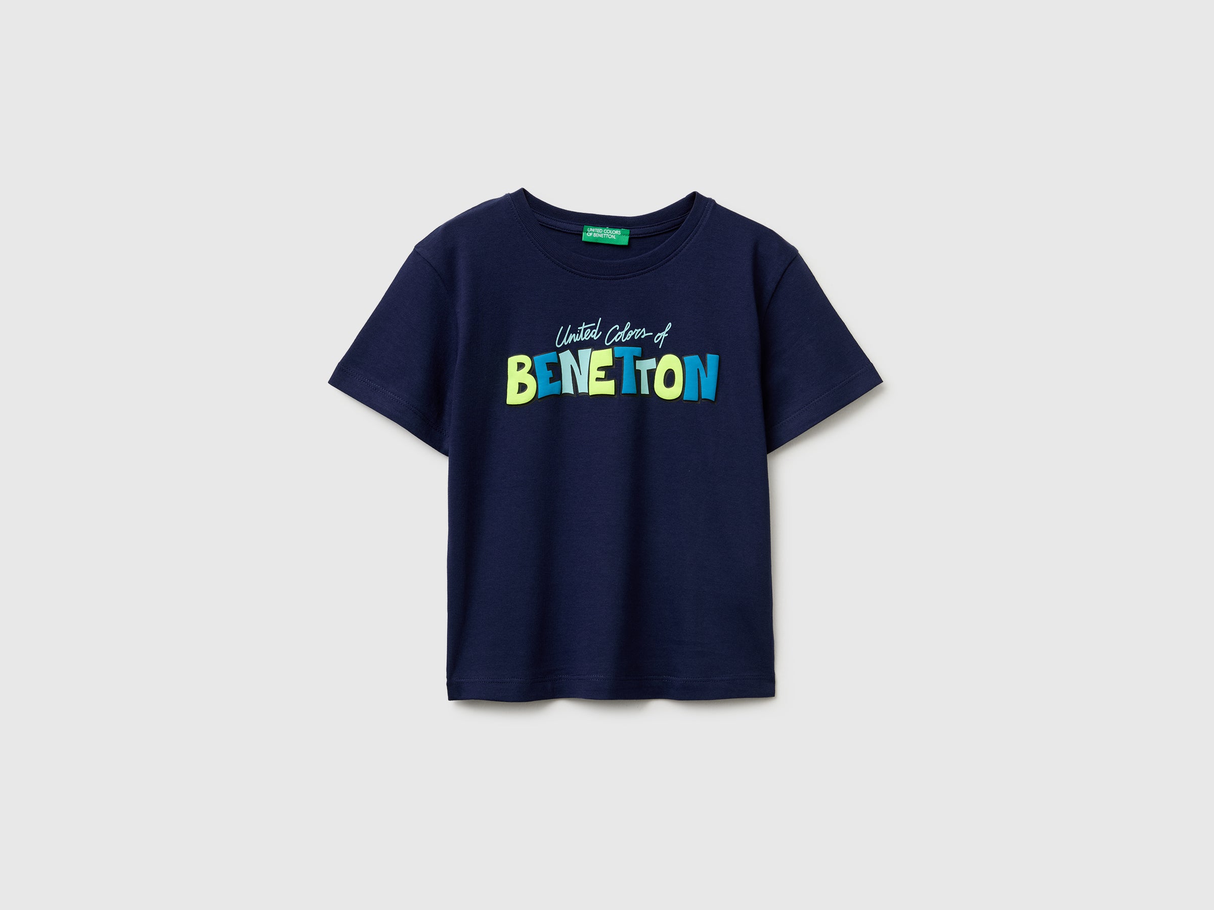 Organic cotton T-shirt with logo print - ucb_image_FS