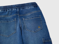 Joggers de jeans com maxi bolsos - ucb_image_DS1