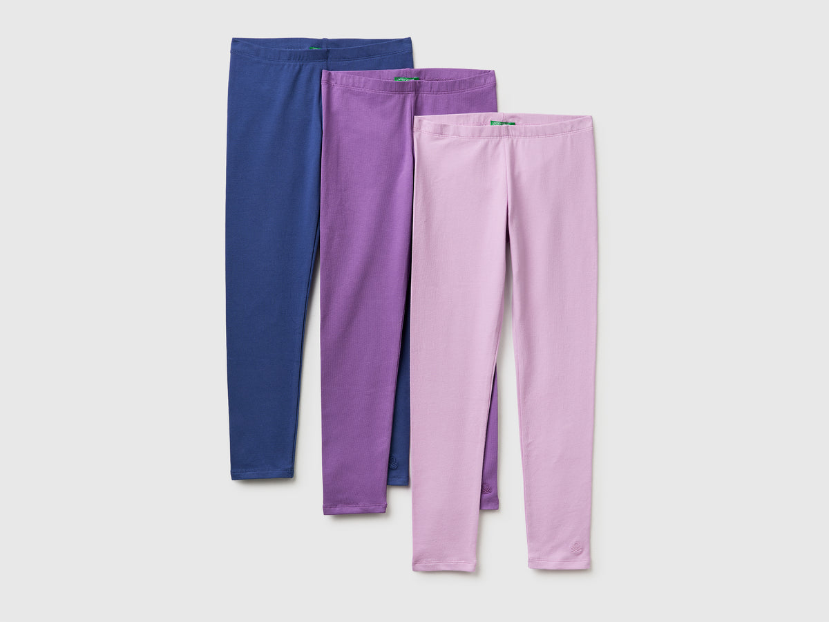 Três leggings em algodão stretch - ucb_image_FS