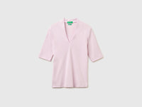 T-shirt slim fit em algodão de fibra longa - ucb_image_FS