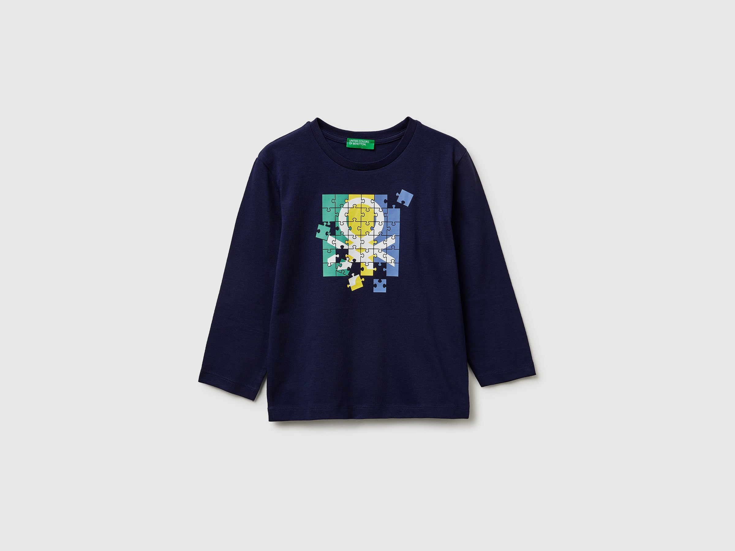 T-shirt in organic cotton with logo print - ucb_image_FS