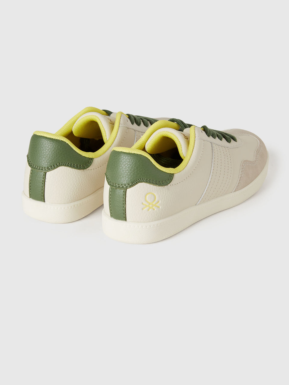 Sneakers em tecido revestido e pele de camurça - ucb_image_BS