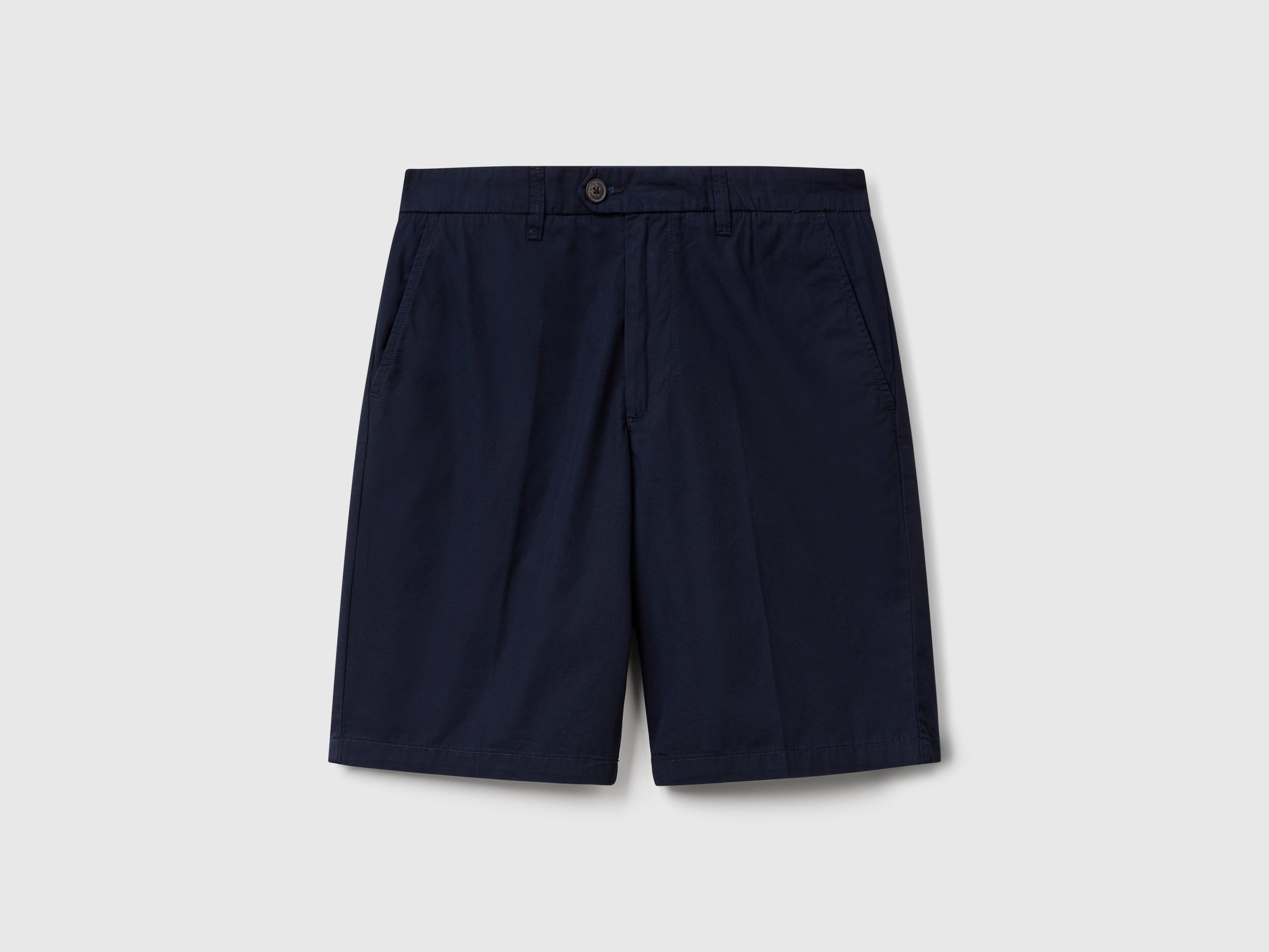 Lightweight cotton chino Bermuda shorts - ucb_image_FS