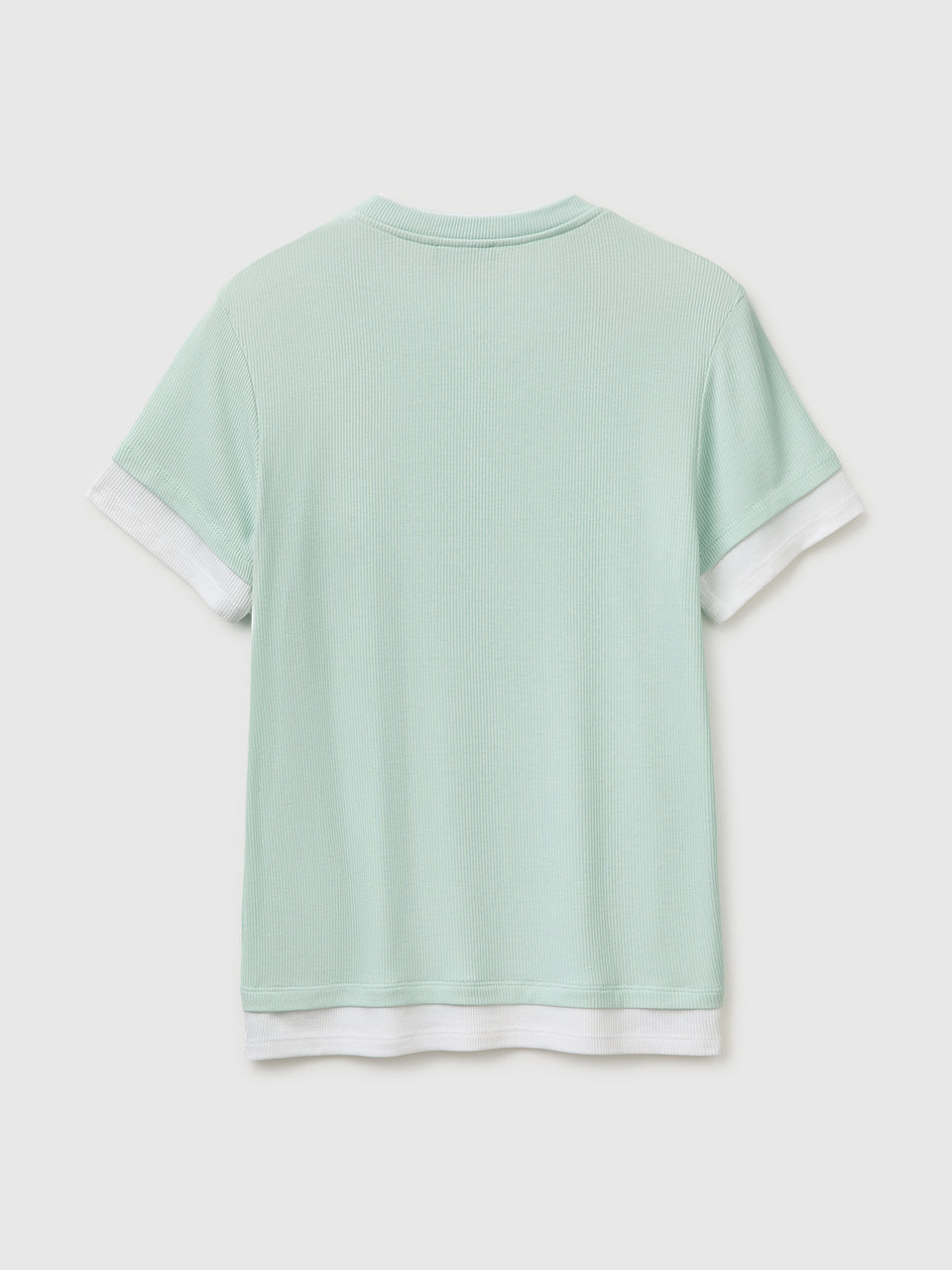 Slim fit ribbed T-shirt - ucb_image_BS
