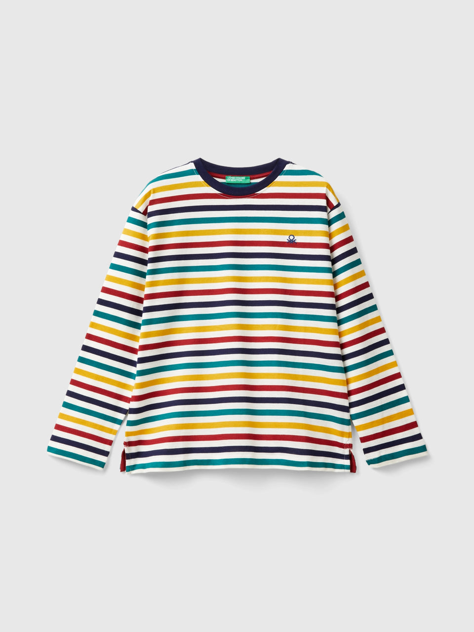 T-shirt às riscas 100% algodão - ucb_image_FS