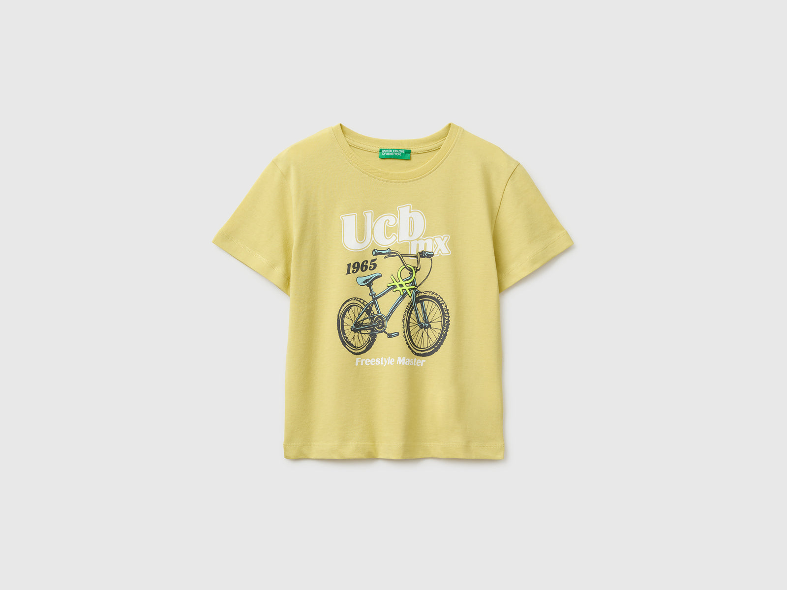 Organic cotton T-shirt with logo print - ucb_image_FS