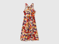 Printed dress in pure linen - ucb_image_BS
