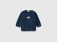 Camisola em chenille com bordado - ucb_image_FS
