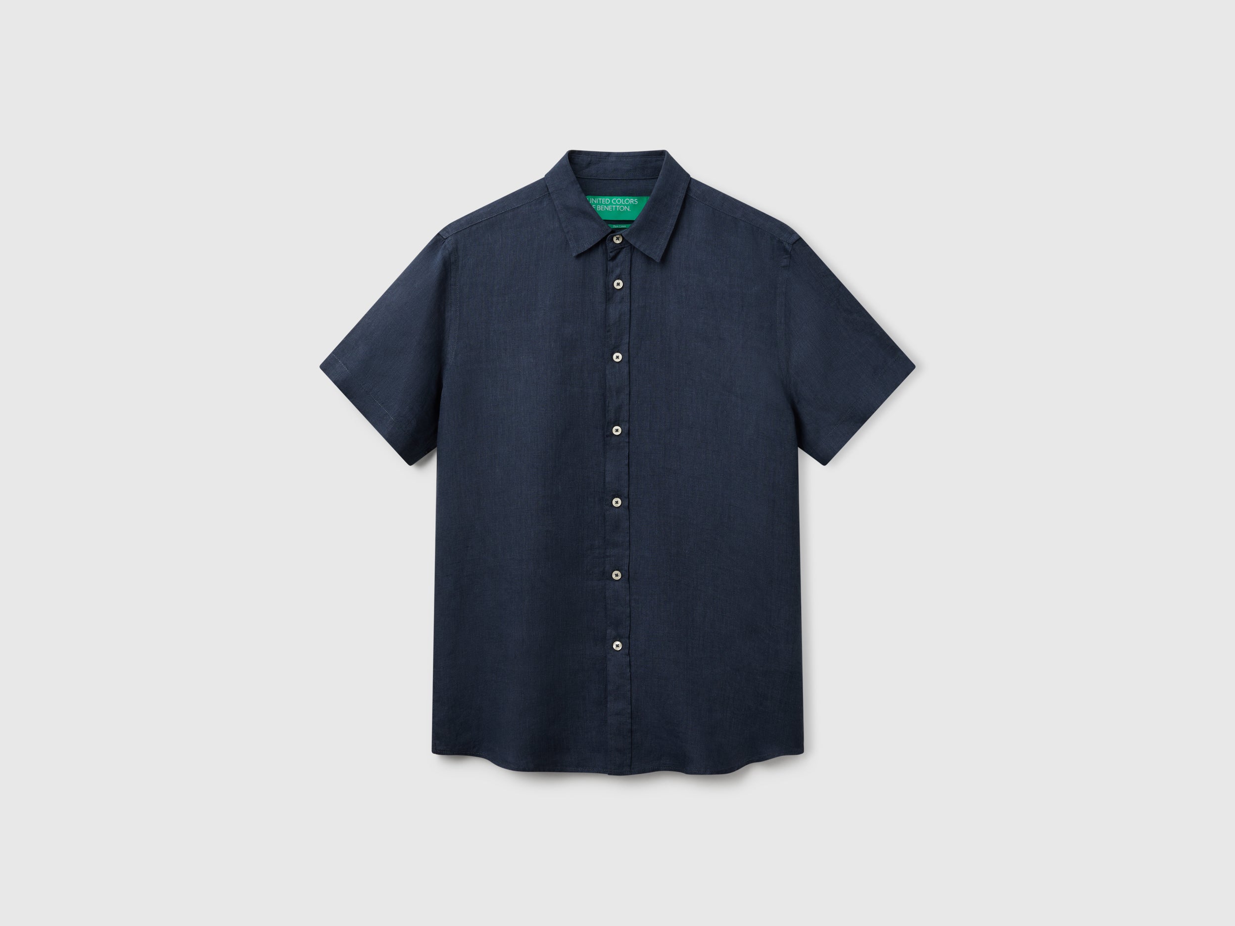 Short sleeve shirt in pure linen - ucb_image_FS