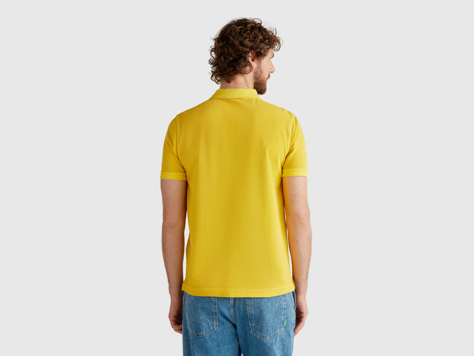 Polo amarelo regular fit - ucb_image_B
