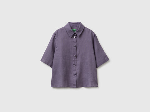 Camisa curta em puro linho - ucb_image_FS