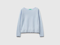 100% Merino wool boat neck sweater - ucb_image_FS
