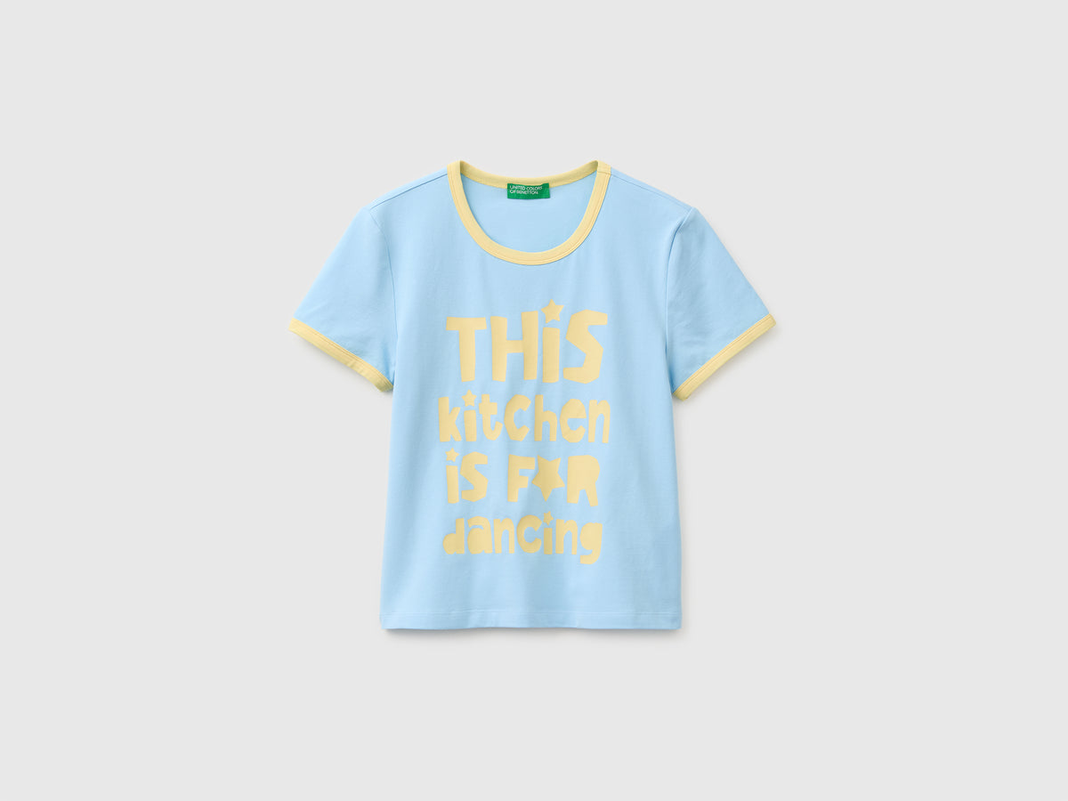 T-shirt with lettering print - ucb_image_FS