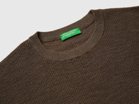 Crew neck sweater in linen blend - ucb_image_DS1