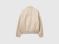 Yarn-dyed linen blend jacket - ucb_image_BS
