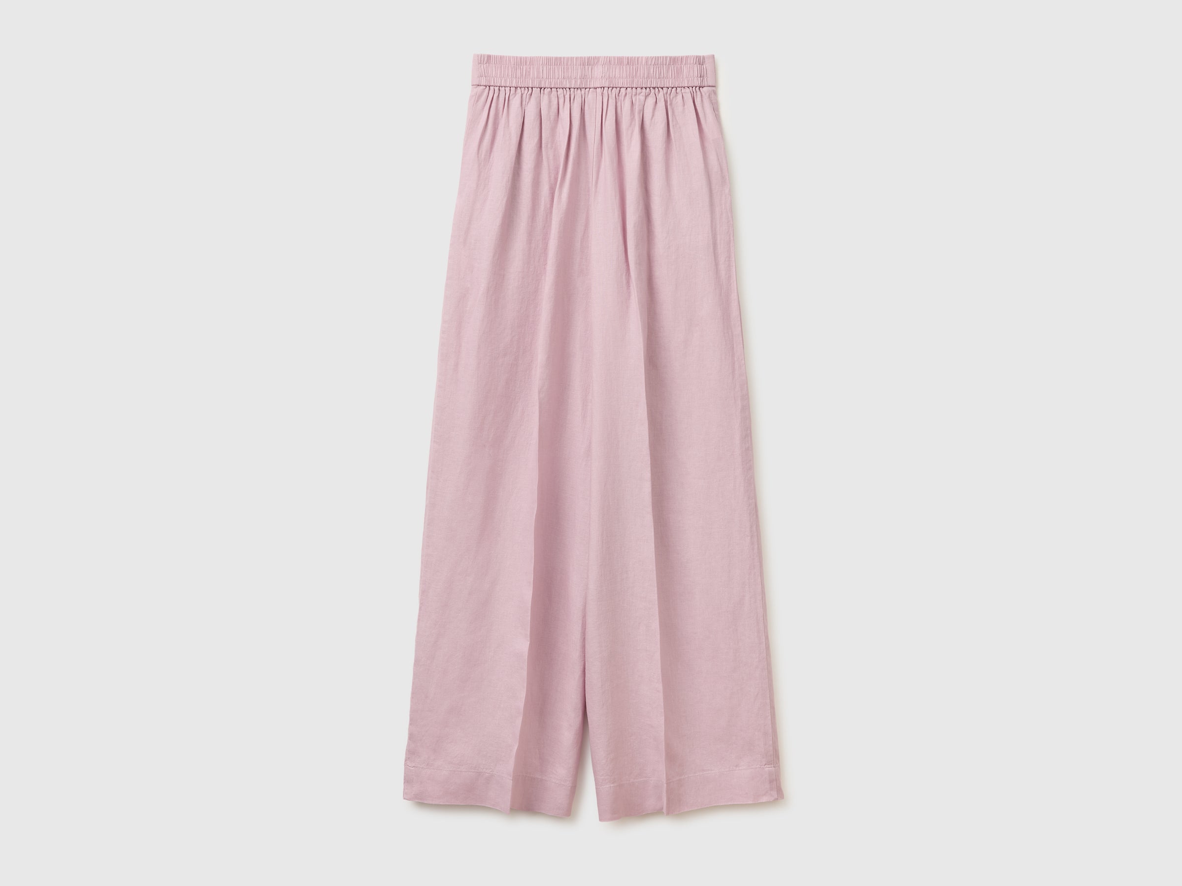 Palazzo trousers in pure linen - ucb_image_BS