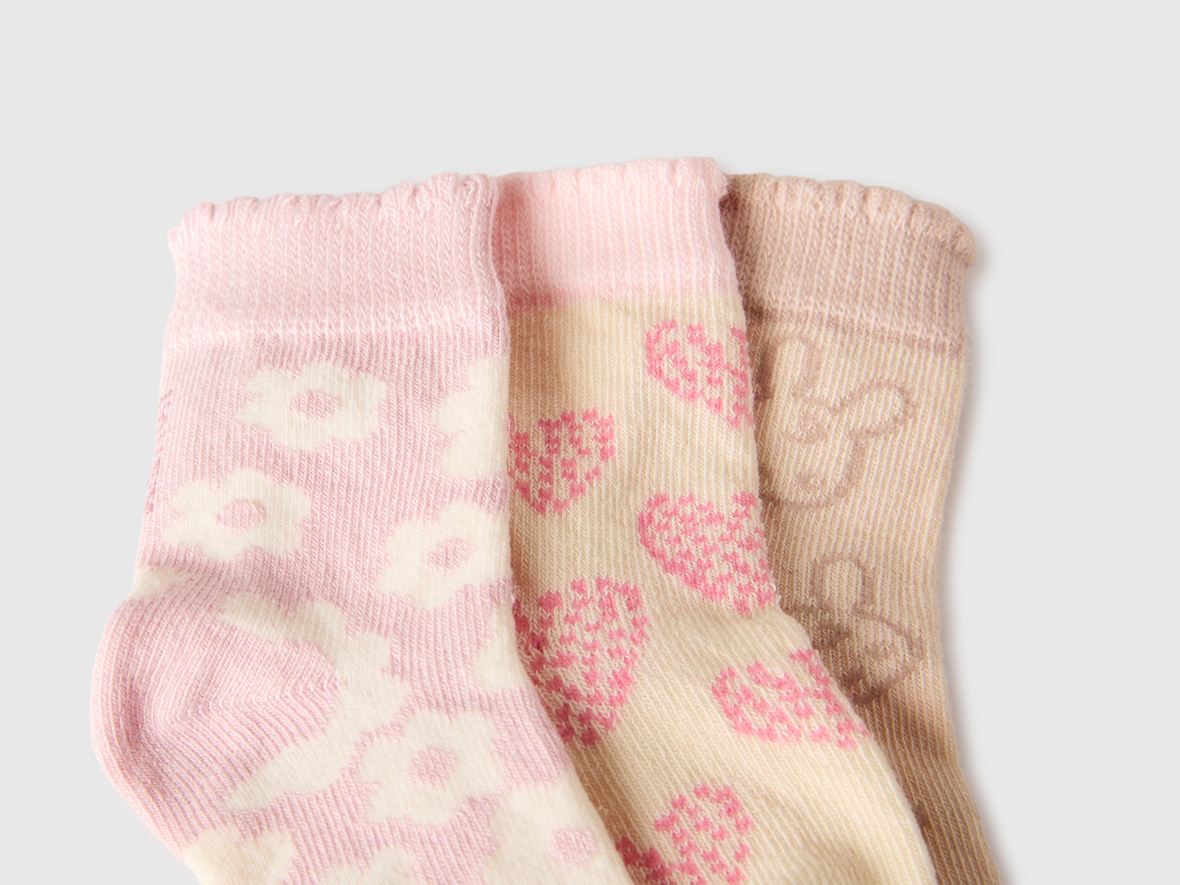 Three pairs of patterned socks - ucb_image_DS1