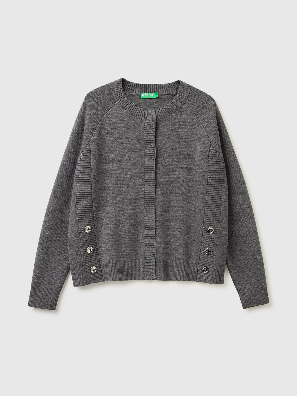 Knit cardigan with buttons - ucb_image_FS
