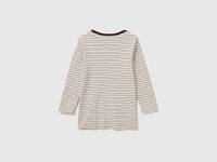Striped t-shirt with boat neck - ucb_image_BS