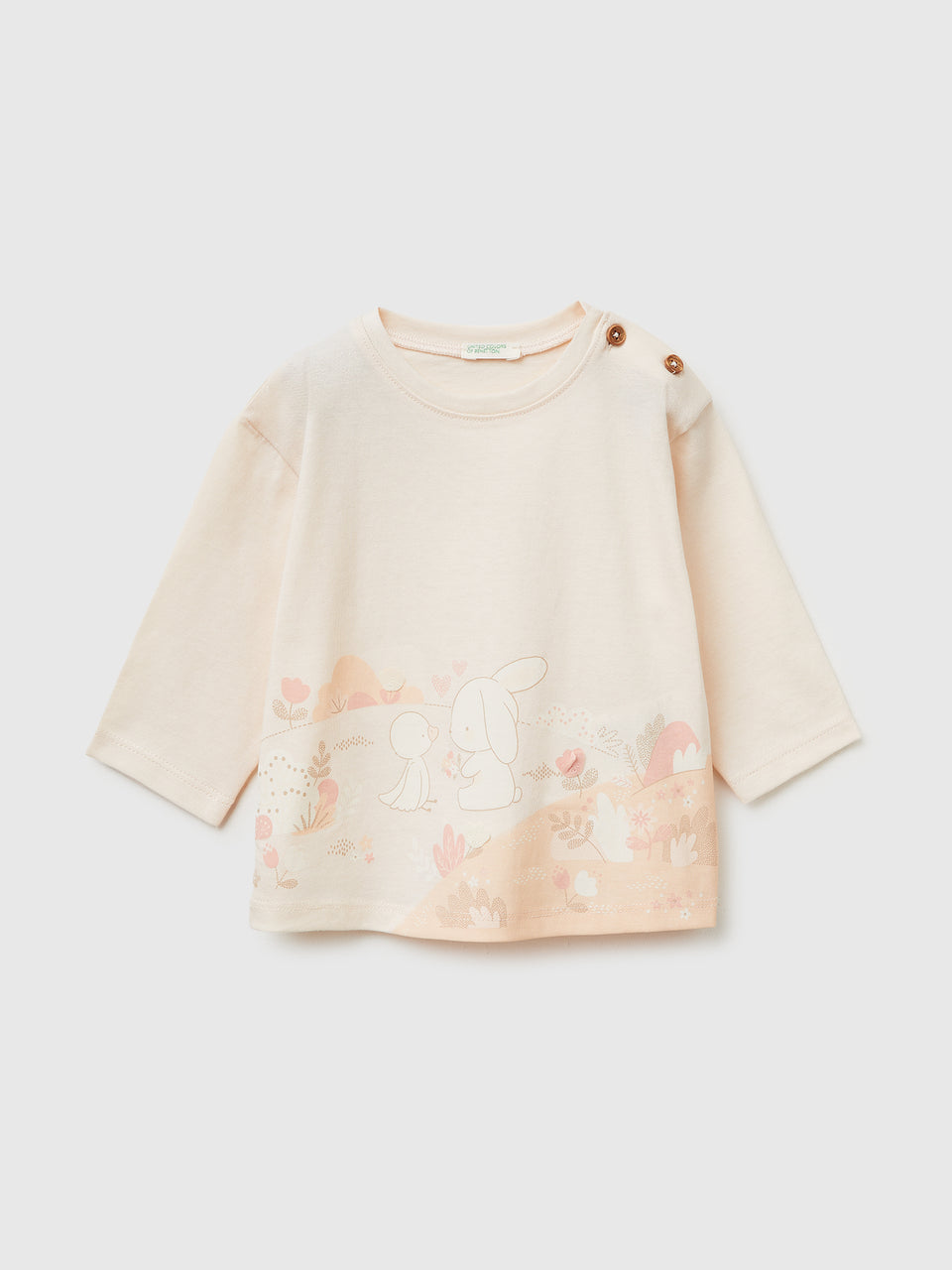 T-shirt with embroidery and print - ucb_image_FS