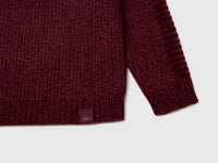 T-shirt de gola redonda em chenille - ucb_image_DS1