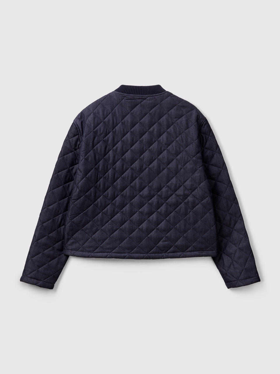 Casaco acolchoado efeito denim - ucb_image_BS