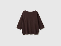 Camisola boxy fit em mistura de linho - ucb_image_BS