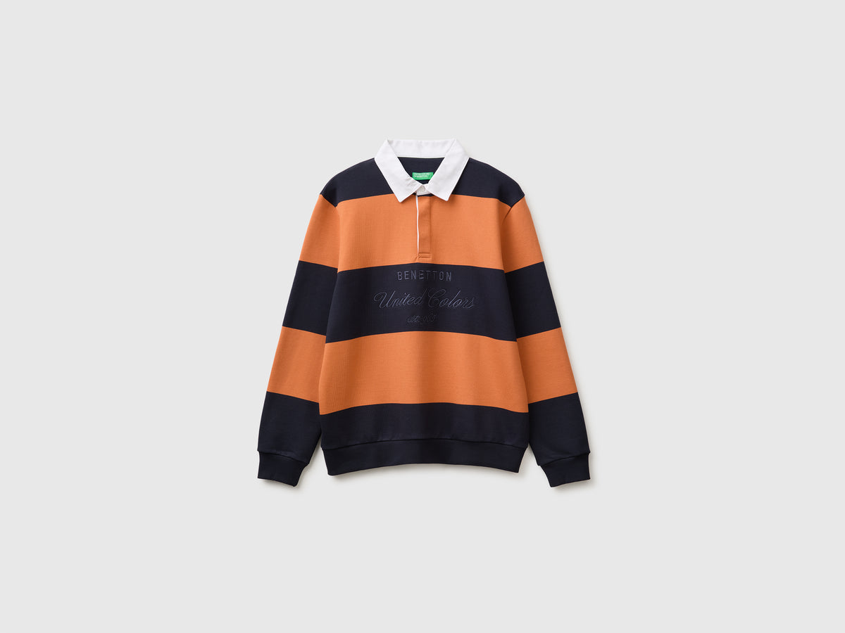 Polo em felpo com bordado 100% algodão - ucb_image_FS