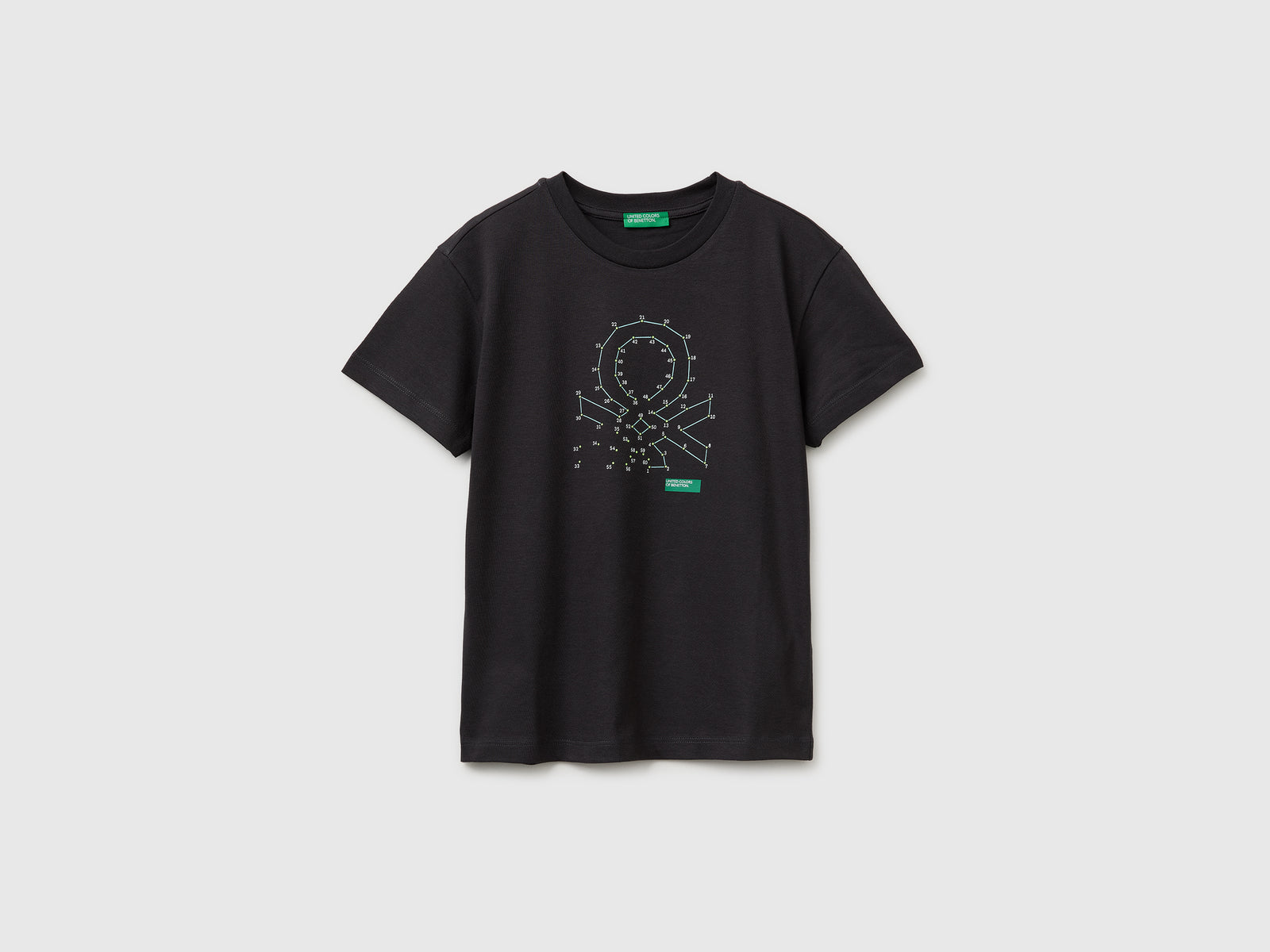 Organic cotton T-shirt with logo print - ucb_image_FS