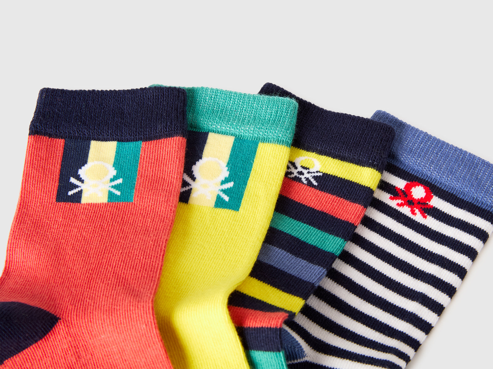 Four pairs of patterned socks - ucb_image_DS1
