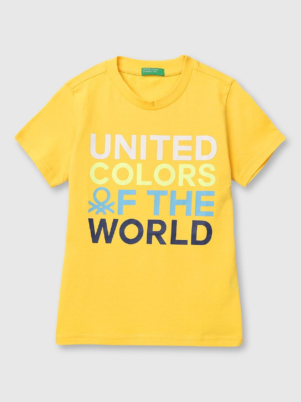 Pure Cotton Tee Shirt with Quote Print image number 1