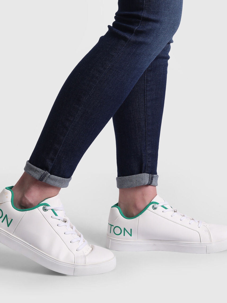 Sneaker With Big Branding image number null