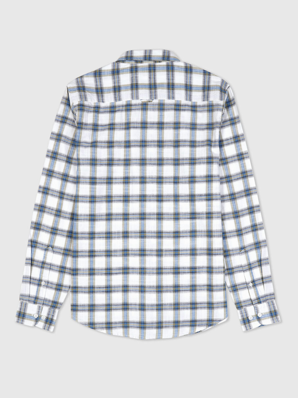 Full Sleeves White Based Check image number 2