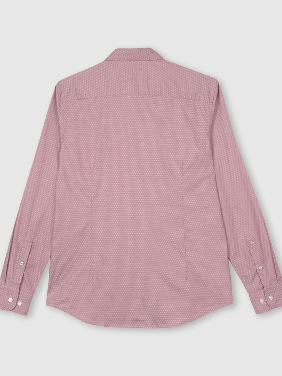 Full sleeve dobby dress shirt image number 2