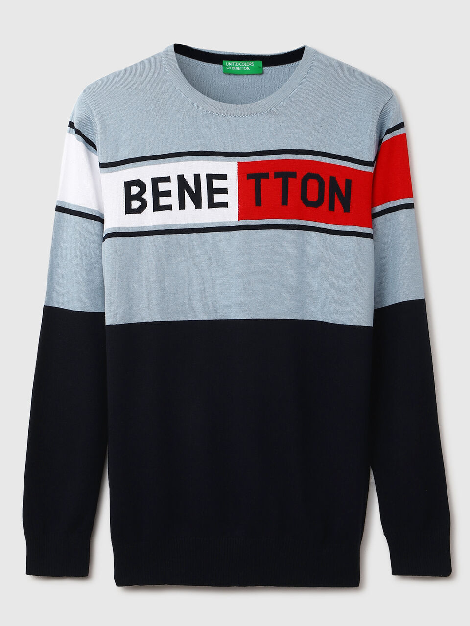 F/S COLOR BLOCKED BENE TTON TRICOT image number null