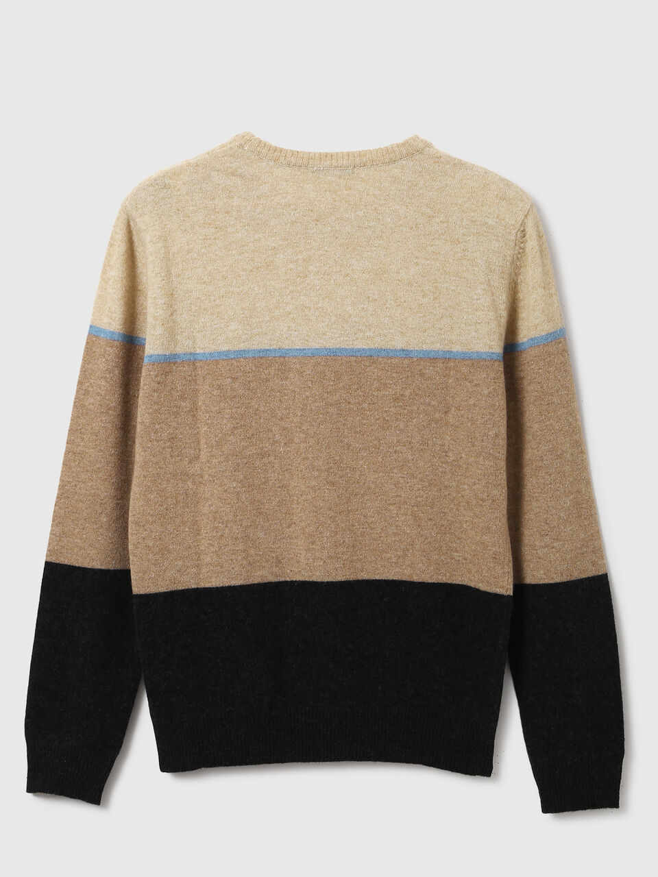 LAMBSWOOL STRIPED SWEATER image number null