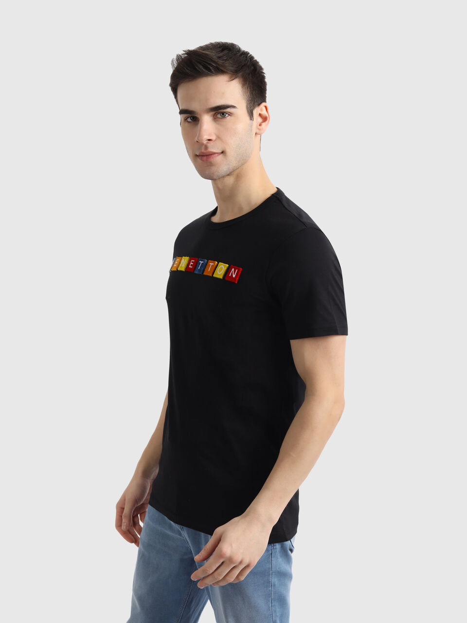 3D Benetton Logo Tee image number null