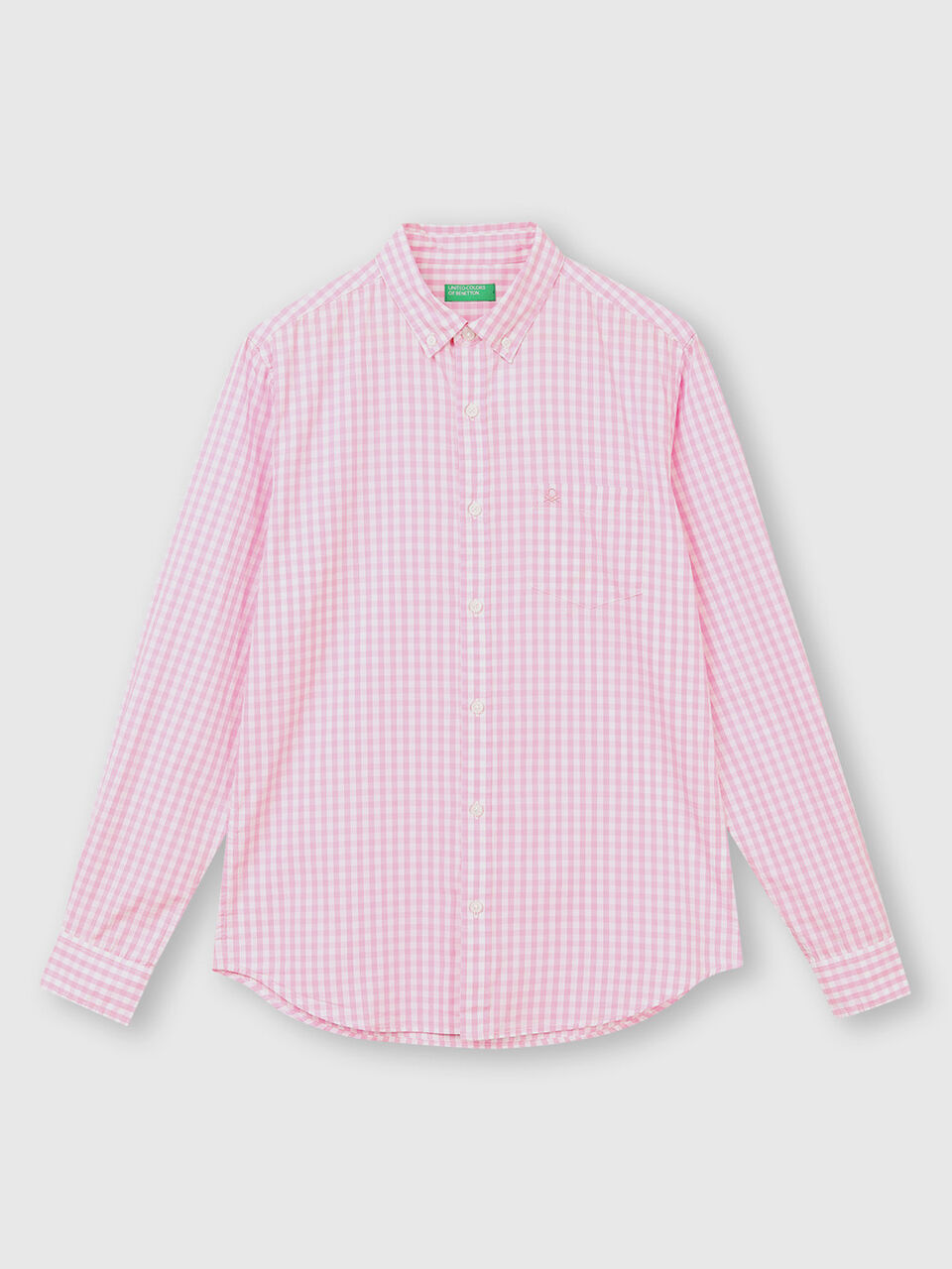 Pure Cotton Long Sleeves Checked Shirt image number 1