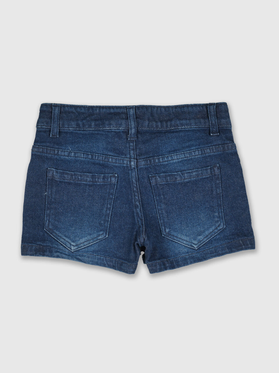 Denim Shorts With Tassels image number 2