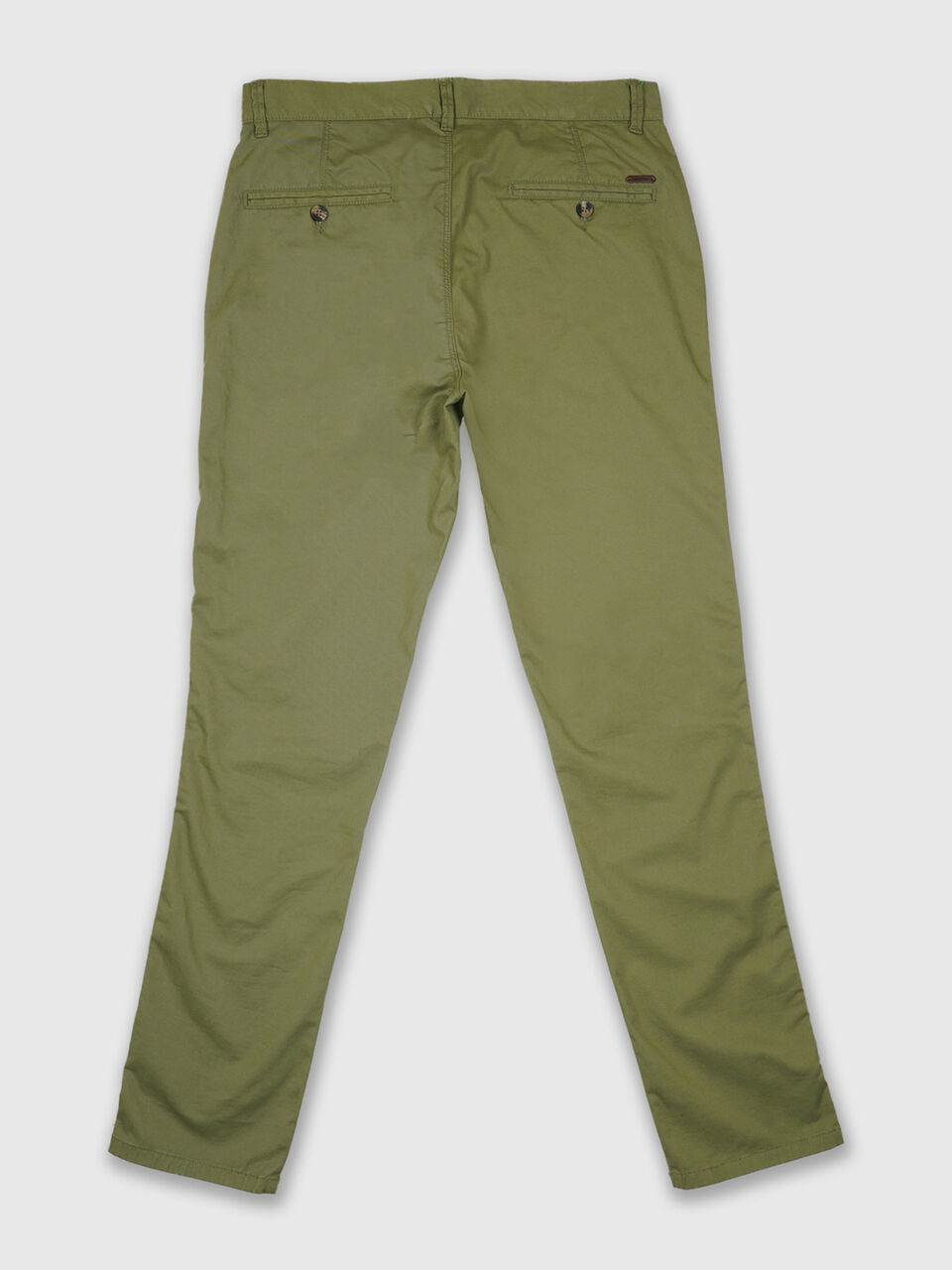 Slim fit twill trousers image number 2