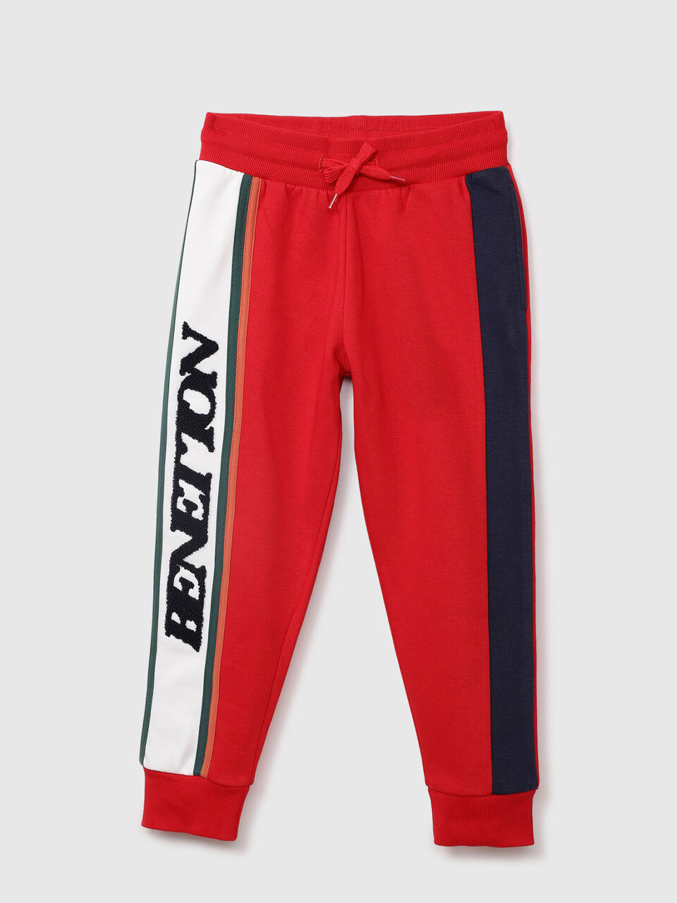 CUT AND SEW TOWEL EMB. TRACKPANT image number 1