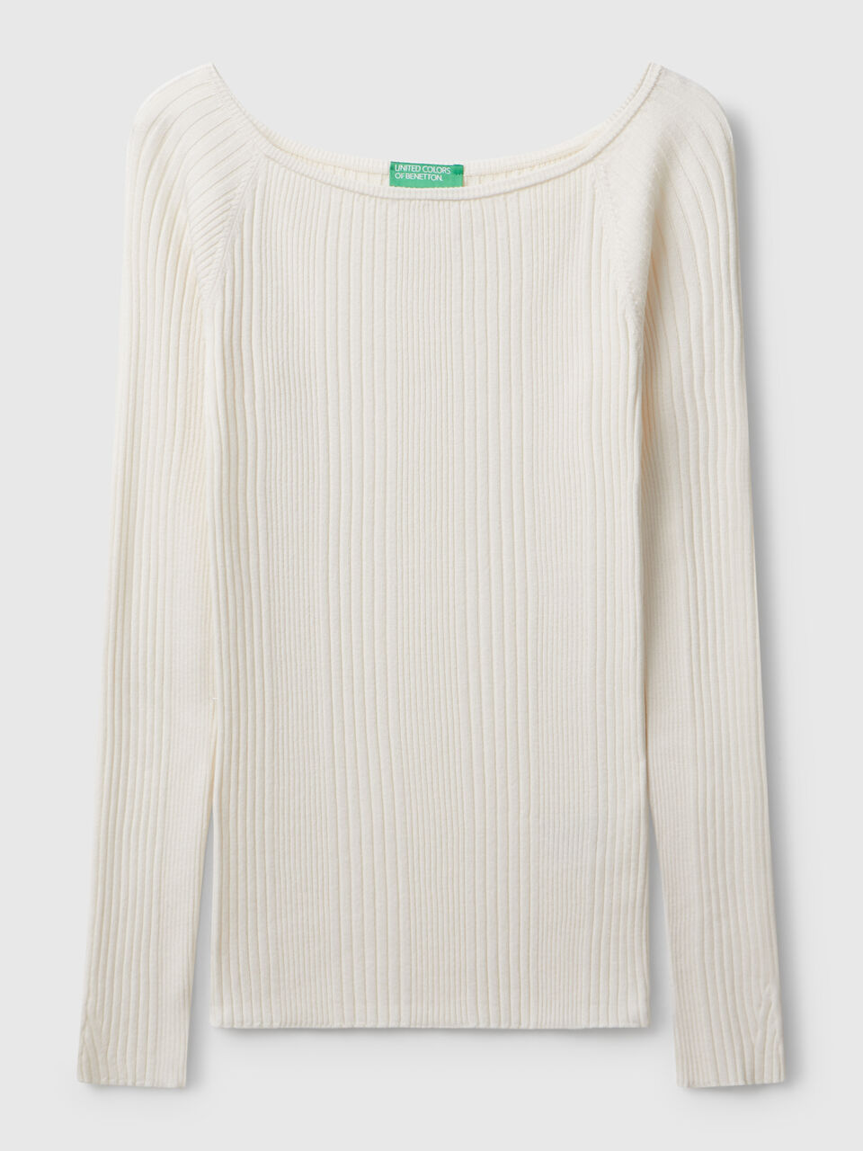 BOAT-NECK SWEAT.L/S Women image number 1