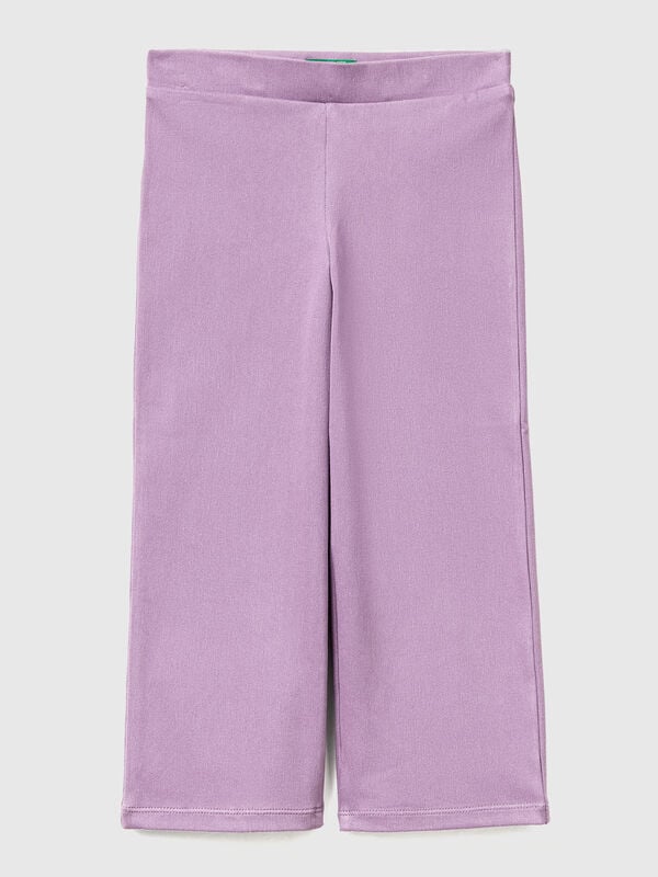 Stretch cotton trousers Junior Girl