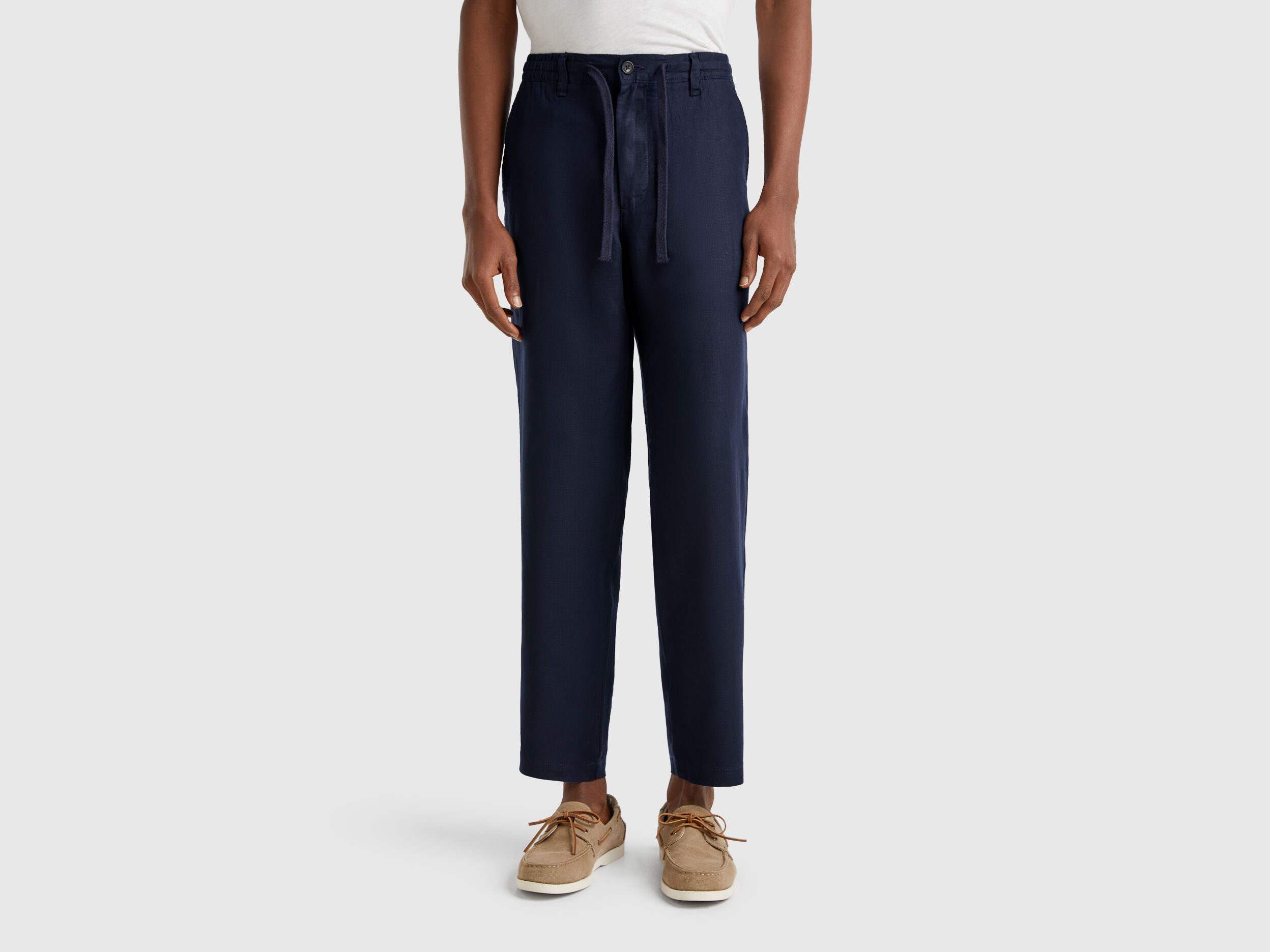 新品入荷 New Trousers Fit Regular Men's Collection Benetton | Clothing